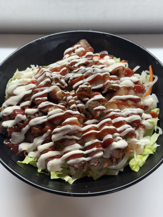 Spicy Roast Pork on Rice  烧肉饭